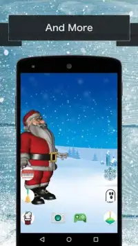 Talking Santa Claus 3D Screen Shot 2