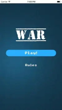 Mobile War Card Game Screen Shot 6
