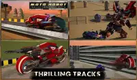 Moto Robot Transformation Race Screen Shot 0
