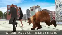 Hungry Bear City Attack Sim 3D Screen Shot 2