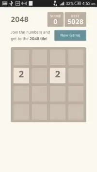 2048 : Addictive Puzzle Game Screen Shot 1