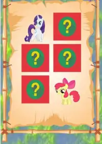 Match Pairs Pony For Kids Screen Shot 1