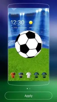3d football theme jersey icons Screen Shot 3