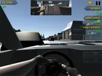 Girl Racing In Car Screen Shot 0