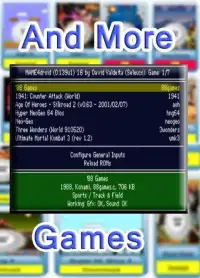 Arcade Games (King of emulator 2) Screen Shot 2