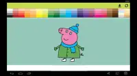 Pega Pig coloring book Screen Shot 3