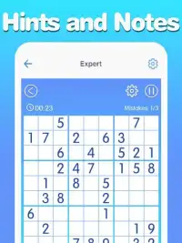 Sudoku: Classic Numbers Games Screen Shot 1