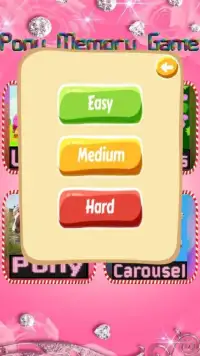 My Little Pony Memory Game Screen Shot 2