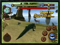 Crocodile Attack Sim 3D - 2016 Screen Shot 8