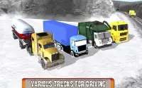 Snow Truck Driving Mania 17 Screen Shot 10