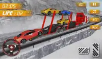 Snow Truck Driving Mania 17 Screen Shot 3