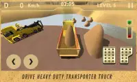 Sand Transport Truck Simulator Screen Shot 4