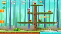 Doreamon Cat Blue Jungle Game Screen Shot 7