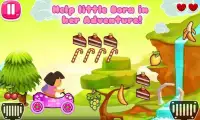 Little dora Candy land game Screen Shot 0