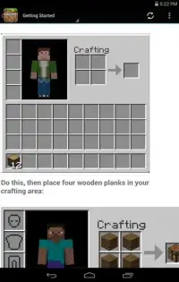 Crafting Guide For Minecrafts Screen Shot 0