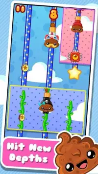 Happy Poo Plunge Screen Shot 1