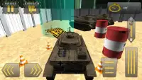 3D Army Tank Parking Screen Shot 0