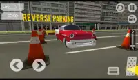Old Classic Car Stunt Parking Screen Shot 3
