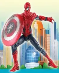 Puzzle Spider Hero Man Game Screen Shot 1