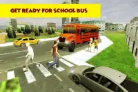 Школьный автобус Вождение Screen Shot 8