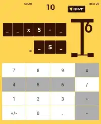 Hangmath - Math Hangman Screen Shot 0