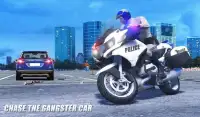 amazing police spider -rundown city bike chase Screen Shot 2