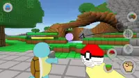 Cube Craft Go: Pixelmon Battle Screen Shot 4