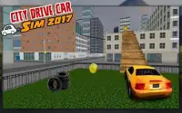 City Drive Car Sim 2017 Screen Shot 4