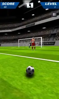 फुटबॉल 3D - Football Kicks Screen Shot 2
