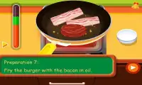Tessa's Hamburger cooking game Screen Shot 9