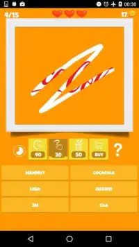 Guess Logo - Scratch it Quiz Screen Shot 1