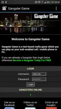 Gangster Game - Multiplayer Screen Shot 7