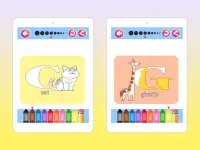 ABC Animals Coloring Book Kids Screen Shot 0