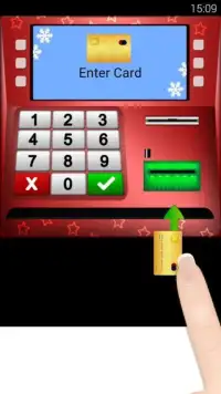 Christmas ATM simulator game Screen Shot 4