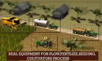 Farm Harvester Tractor Sim 3d Screen Shot 7