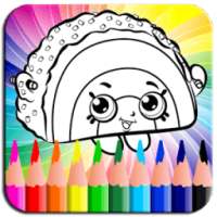 Coloring Book for Shopkins