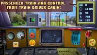 Passenger train simulator Screen Shot 2