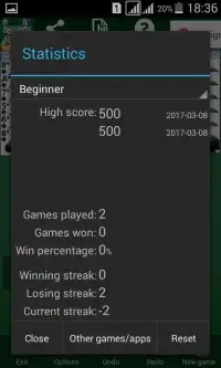 Solitaire Spider FreeCell Screen Shot 1