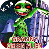 green alien Granny V2: Horror Scary MOD