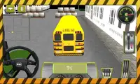 SCHOOL BUS SIM 3D -LIMO DRIVER Screen Shot 0