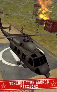 Russian Army Helicopter Rescue Screen Shot 0