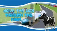 Farm Milk Transport Truck Sim Screen Shot 1