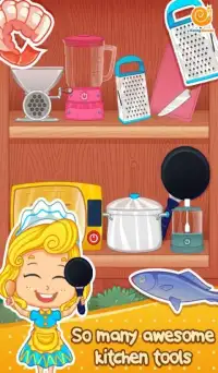 Princess Kitchen: Game Memasak Screen Shot 1