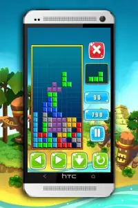 Classic Puzzle Brick Tetris Screen Shot 3