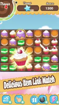 Delicious Cake Link Saga Screen Shot 4