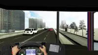 Racing In Bus - Traffic Racer Screen Shot 4