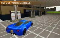 SPBU permainan mobil mengemudi Screen Shot 8