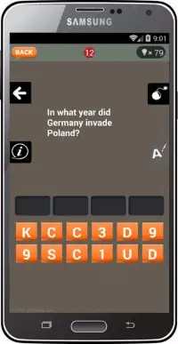 History Wars Quiz Screen Shot 1