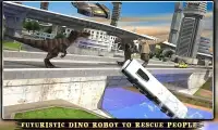 dino robot menyelamatkan simul Screen Shot 13