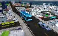 уникальный город Автобус Сим Screen Shot 1